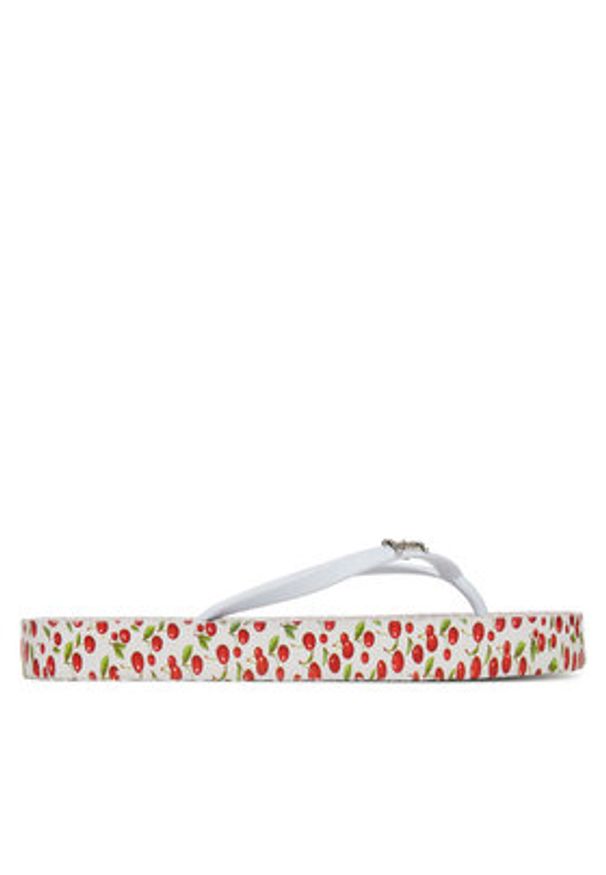 Juicy Couture Japonki 800291A Biały. Kolor: biały. Materiał: syntetyk