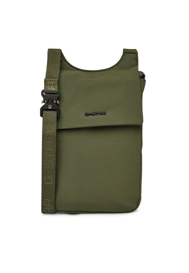 G-Star RAW - Saszetka G-Star Raw. Kolor: brązowy