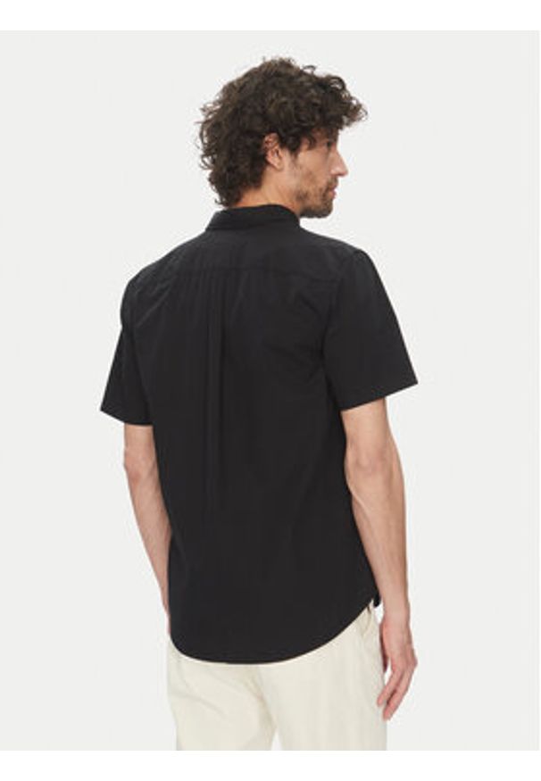 TOMMY HILFIGER - Tommy Hilfiger Koszula MW0MW37584 Czarny Regular Fit. Kolor: czarny. Materiał: bawełna