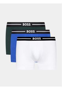 BOSS - Boss Komplet 3 par bokserek 50490888 Kolorowy. Materiał: bawełna. Wzór: kolorowy