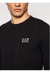 EA7 Emporio Armani Longsleeve 8NPT55 PJM5Z 1200 Czarny Regular Fit. Kolor: czarny. Materiał: bawełna. Długość rękawa: długi rękaw