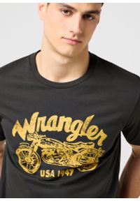Wrangler - MESKA KOSZULKA WRANGLER AMERICANA TEE BLACK 112371412 #6