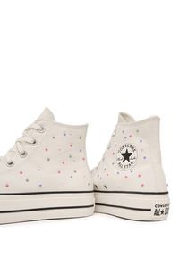 Converse Trampki Chuck Taylor All Star Lift Platform Mini Studs A19140C Écru. Materiał: materiał. Obcas: na platformie #2
