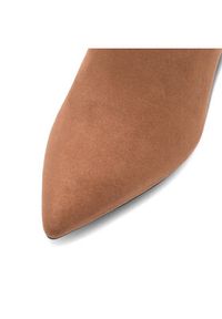 Nine West Botki SATI 13196A Brązowy. Kolor: brązowy. Materiał: materiał #5