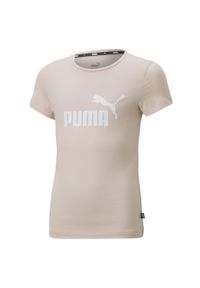 Koszulka dla dzieci Puma ESS Logo Tee G. Kolor: różowy #1