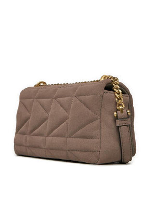 Karl Lagerfeld - KARL LAGERFELD Torebka 246W3088 Beżowy. Kolor: beżowy. Materiał: skórzane, zamszowe