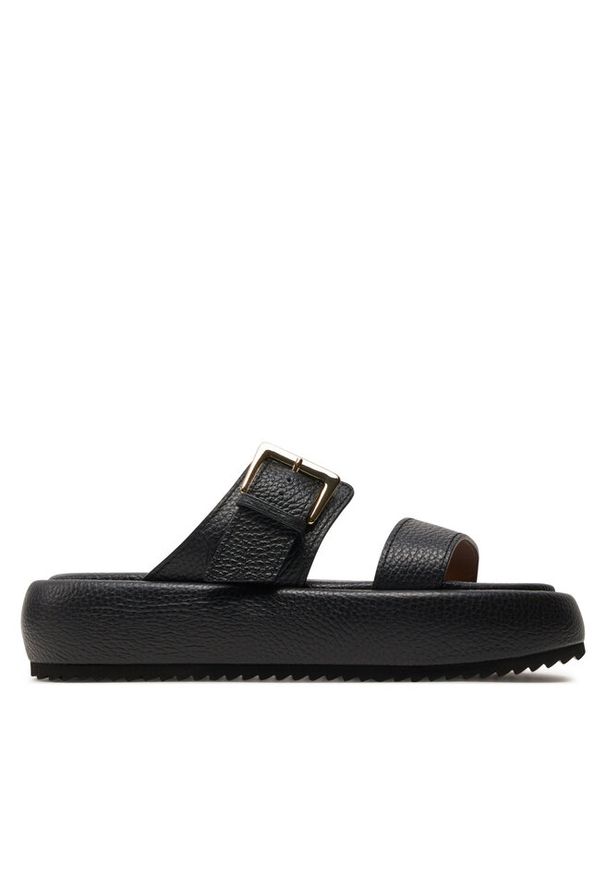 Klapki Pollini. Kolor: czarny