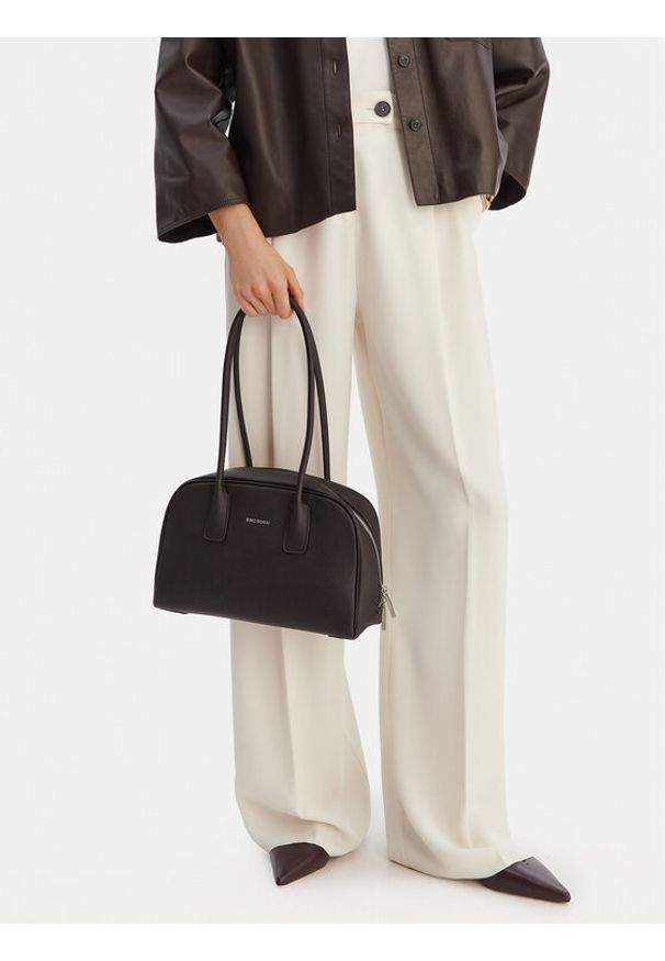 Gino Rossi - GINO ROSSI Torebka EO-LA-321-1050 Brązowy. Kolor: brązowy. Materiał: skórzane