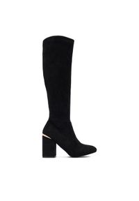 DeeZee Kozaki CF221208 Czarny. Kolor: czarny. Materiał: materiał