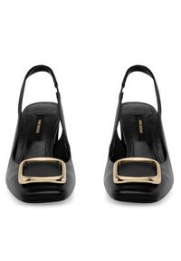 Gino Rossi - GINO ROSSI Czółenka SILVA-SL2275-1 Czarny. Kolor: czarny. Materiał: skóra #4