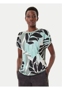 Olsen T-Shirt 11105067 Zielony Regular Fit. Kolor: zielony. Materiał: bawełna