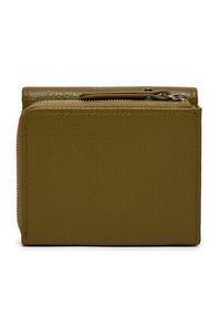 Gianni Chiarini Mały Portfel Damski Wallets Grain PF 5080 GRN Zielony. Kolor: zielony. Materiał: skóra