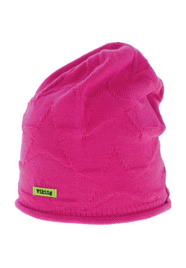 Czapka przejściowa dla dziewczynki Viking Latika. Kolor: różowy. Sezon: zima. Styl: sportowy