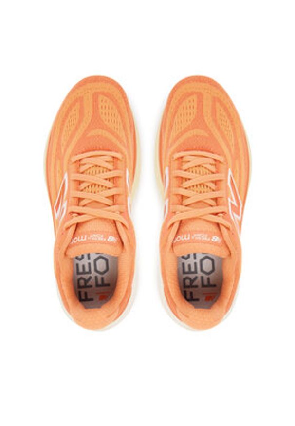 New Balance Buty do biegania More V6 WMORLG6 Pomarańczowy. Kolor: pomarańczowy. Materiał: materiał