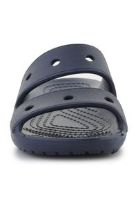 Klapki Crocs Classic Sandal K Jr 207536-410 niebieskie. Okazja: na plażę. Kolor: niebieski. Materiał: syntetyk, materiał #3