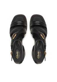 Clarks Sandały Morwyn Strap 26181243 Czarny. Kolor: czarny. Materiał: skóra #4