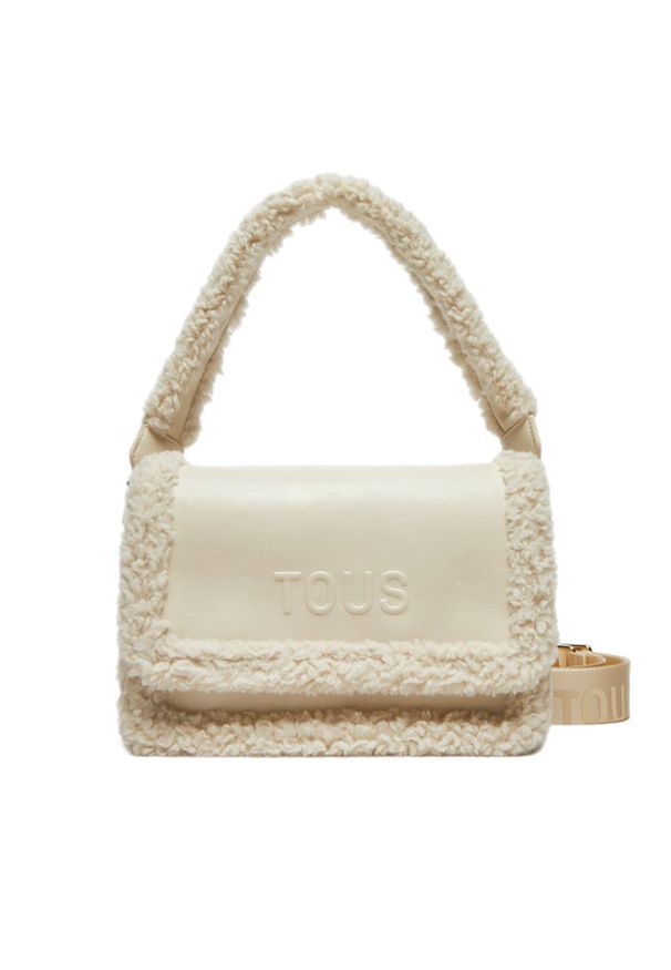 Tous - TOUS Torebka Audree Warm 2002188801 Écru. Materiał: skórzane