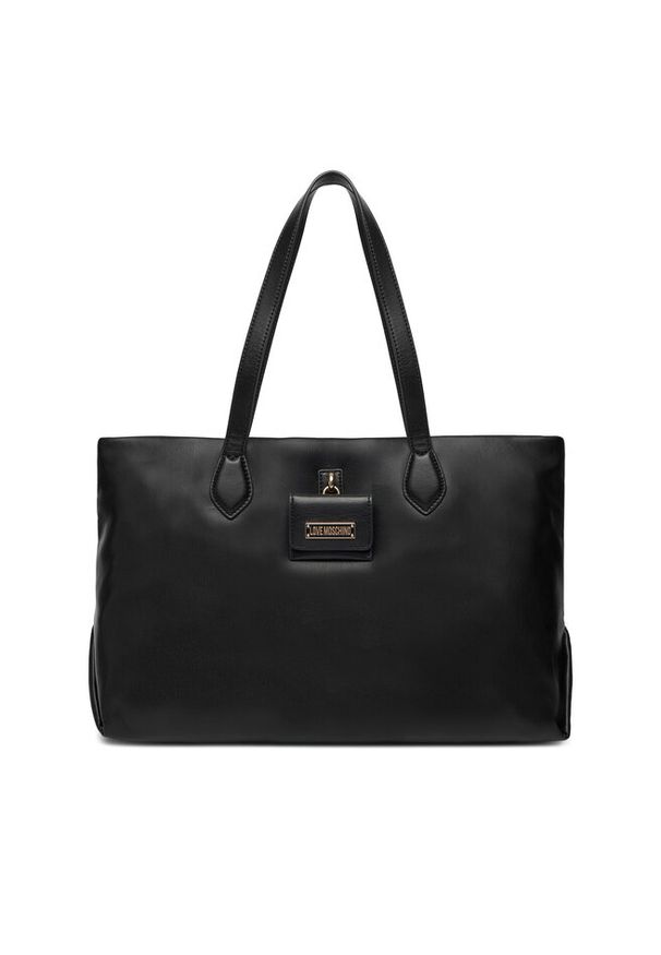 Love Moschino - Torebka LOVE MOSCHINO. Kolor: czarny