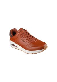 skechers - Sneakersy damscy Skechers Uno Tailored Air. Kolor: brązowy. Sport: turystyka piesza #1
