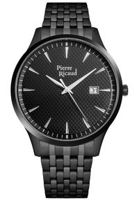 Zegarek męski Pierre Ricaud P91037.B114Q czarny. Kolor: czarny #1