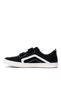 Geox - Sneakersy dziecięce czarne GEOX J Alonisso. Kolor: czarny. Materiał: materiał. Sport: bieganie #4