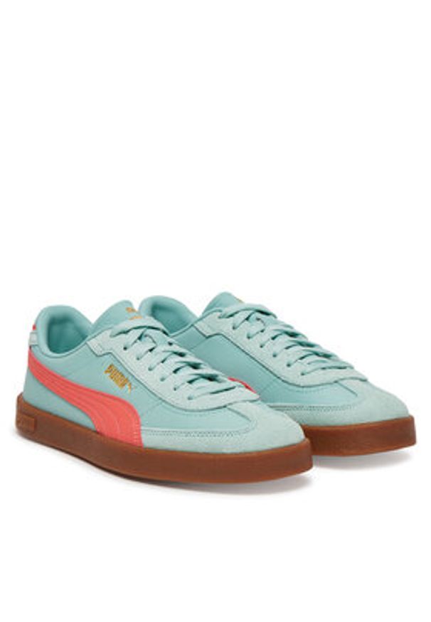 Puma Sneakersy Club II Era 397447 24 Niebieski. Kolor: niebieski. Materiał: skóra, zamsz