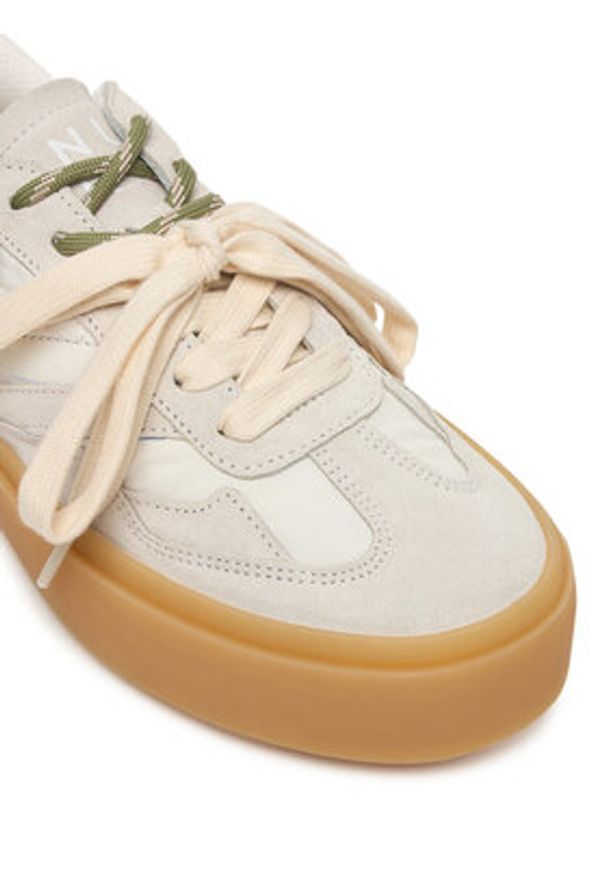 Inuikii Sneakersy Lynn Suede 1001.001.0461 Écru. Materiał: zamsz, skóra