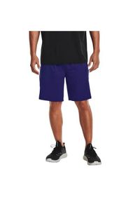 Spodnie sportowe męskie Under Armour 1376955468. Kolor: niebieski. Materiał: materiał, syntetyk. Długość: krótkie