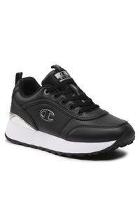 Champion Sneakersy Rr Champ Platform Element S11570-CHA-WW001 Czarny. Kolor: czarny. Materiał: skóra. Obcas: na platformie #1