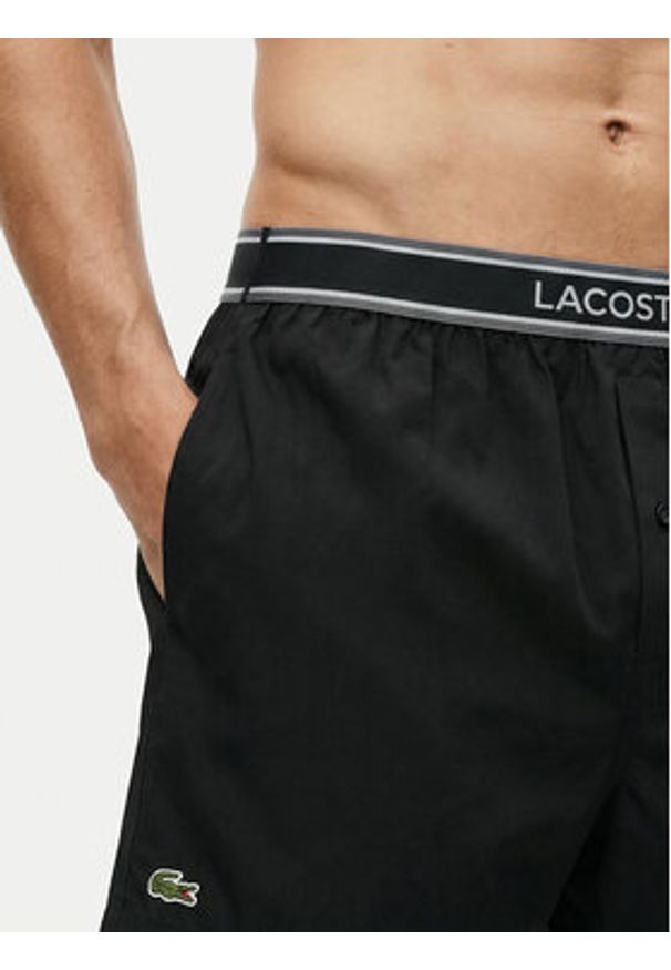 Lacoste Komplet bokserek 7H4972 Czarny. Kolor: czarny. Materiał: bawełna