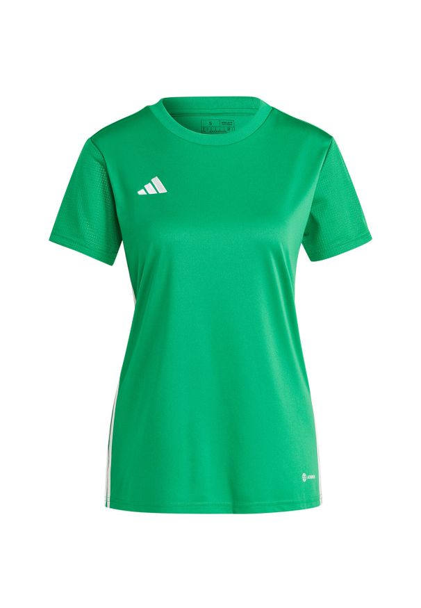 Adidas - Koszulka damska adidas Tabela 23 Jersey. Kolor: zielony. Materiał: jersey