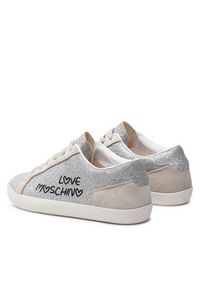 Love Moschino - LOVE MOSCHINO Sneakersy JA15512G0IJK190A Srebrny. Kolor: srebrny #3