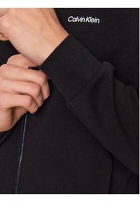 Calvin Klein Bluza K10K111873 Czarny Regular Fit. Kolor: czarny. Materiał: syntetyk