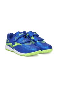 Buty piłkarskie dla dzieci Joma Powerfull IN JR. Kolor: niebieski. Sport: piłka nożna
