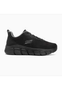 skechers - Buty męskie Skechers Bobs Sport B Flex Icy Edge. Kolor: czarny. Model: Skechers Sport