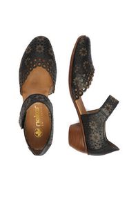 Rieker Półbuty 43753-00 Czarny. Kolor: czarny. Materiał: skóra #7