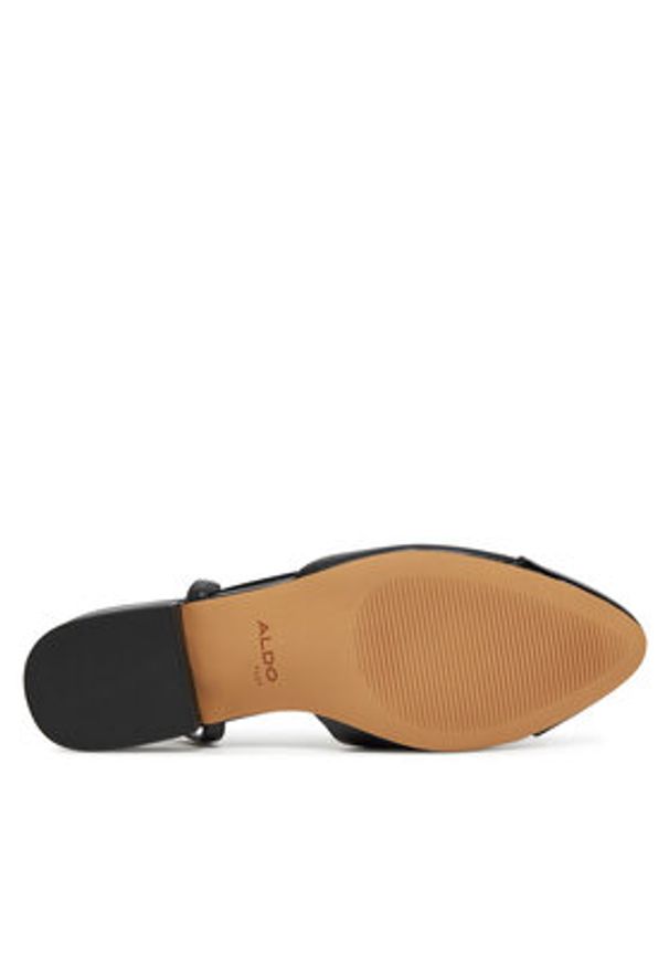Aldo Sandały Clementinne 13773279 Czarny. Kolor: czarny. Materiał: skóra