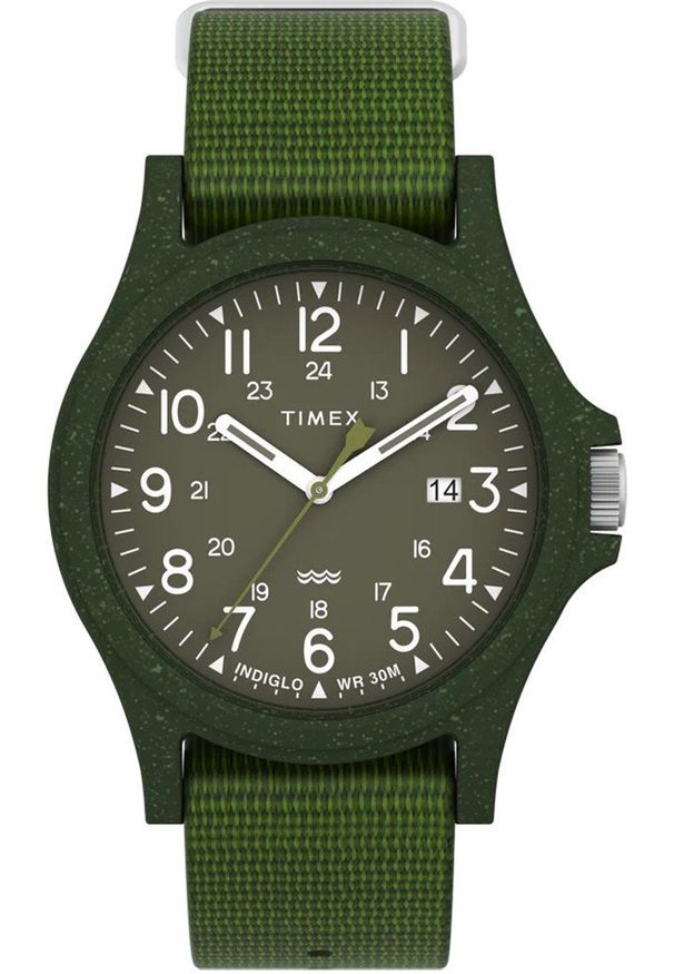 Zegarek męski Timex TW2V96000 zielony. Kolor: zielony