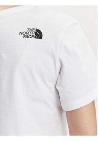 The North Face T-Shirt Easy NF0A87NA Biały Relaxed Fit. Kolor: biały. Materiał: bawełna #4