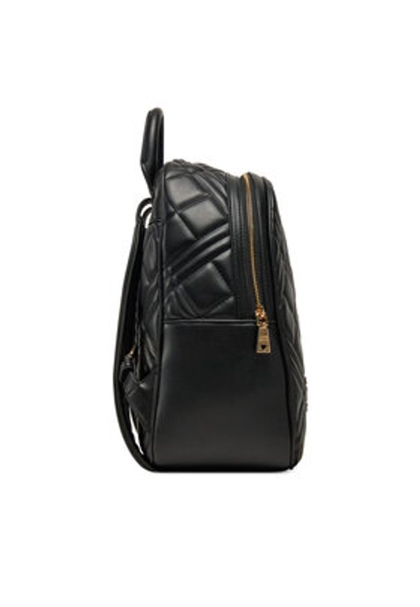 Love Moschino - LOVE MOSCHINO Plecak JC4154PP1MLA0000 Czarny. Kolor: czarny. Materiał: skóra