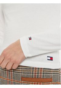 TOMMY HILFIGER - Tommy Hilfiger Bluzka UW0UW05636 Écru Regular Fit. Materiał: bawełna #4