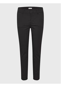 Part Two Spodnie materiałowe Soffys 30305570 Czarny Regular Fit. Kolor: czarny. Materiał: materiał, bawełna #5