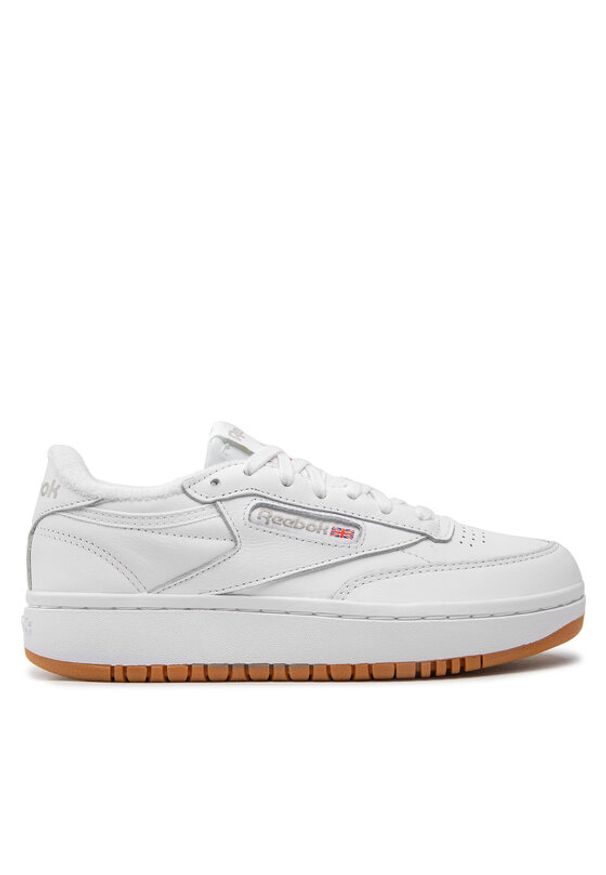 Reebok Sneakersy Club C Double FV5658 Biały. Kolor: biały. Materiał: skóra. Model: Reebok Club