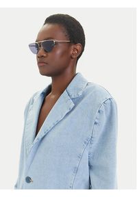 Max Mara Okulary przeciwsłoneczne MM0122 32A Szary. Kolor: szary