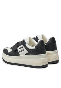 Tommy Jeans Sneakersy Tjw Retro Basket Flatform Velcro EN0EN02573 Czarny. Kolor: czarny. Materiał: skóra #3