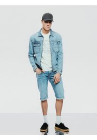 Big-Star - Szorty męskie jeansowe Conner 223. Kolor: niebieski. Materiał: jeans. Długość: do kolan. Sezon: wiosna, lato #3