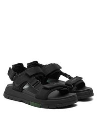 Lacoste Sandały Suruga 747CFA0015 Czarny. Kolor: czarny. Materiał: materiał #2