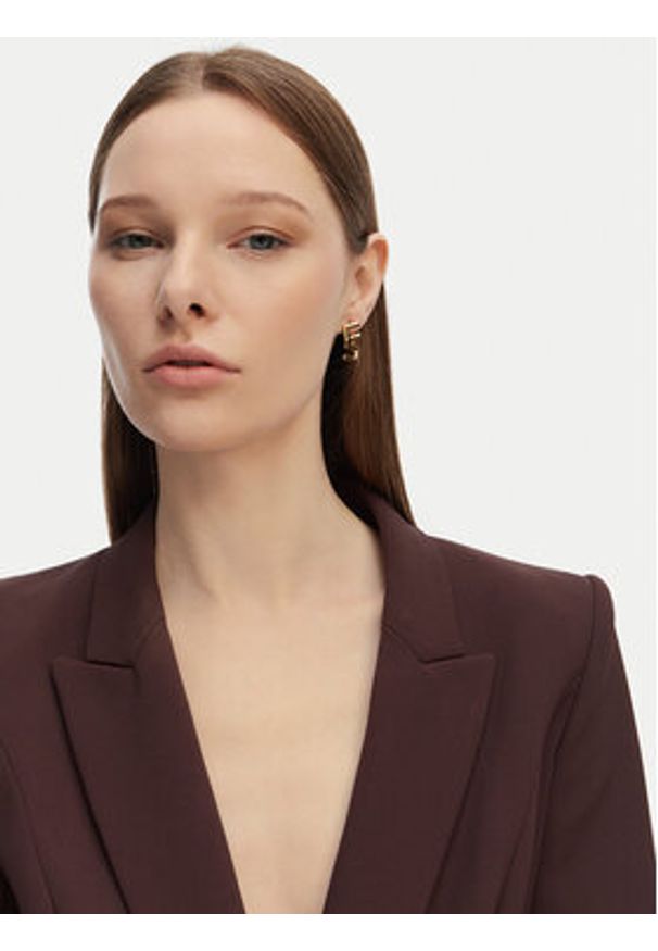Elisabetta Franchi Kolczyki OR-54A-57E2-V140 Złoty. Materiał: metalowe. Kolor: złoty