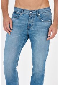 7 FOR ALL MANKIND Jeansy męskie SLIMMY TAPERED SPECIAL EDITION LAID BACK. Kolor: niebieski #4