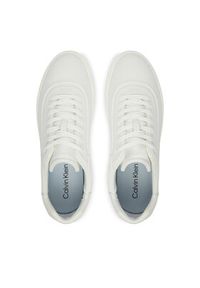 Calvin Klein Sneakersy Basket Cups Oxf Lup Hf Lth YM0YM01452 Biały. Kolor: biały. Materiał: skóra #4